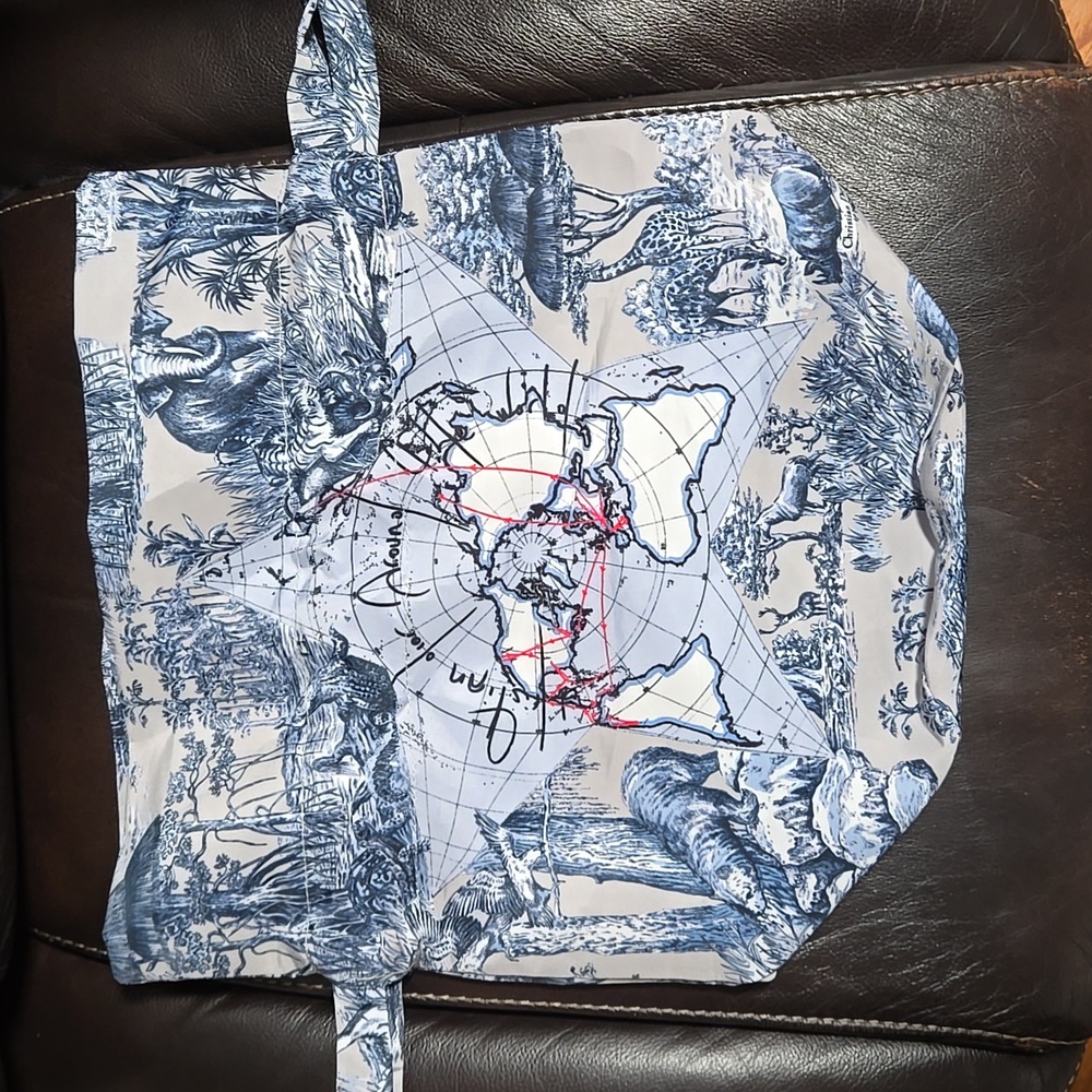 DIOR Bag Around the World String Pouch